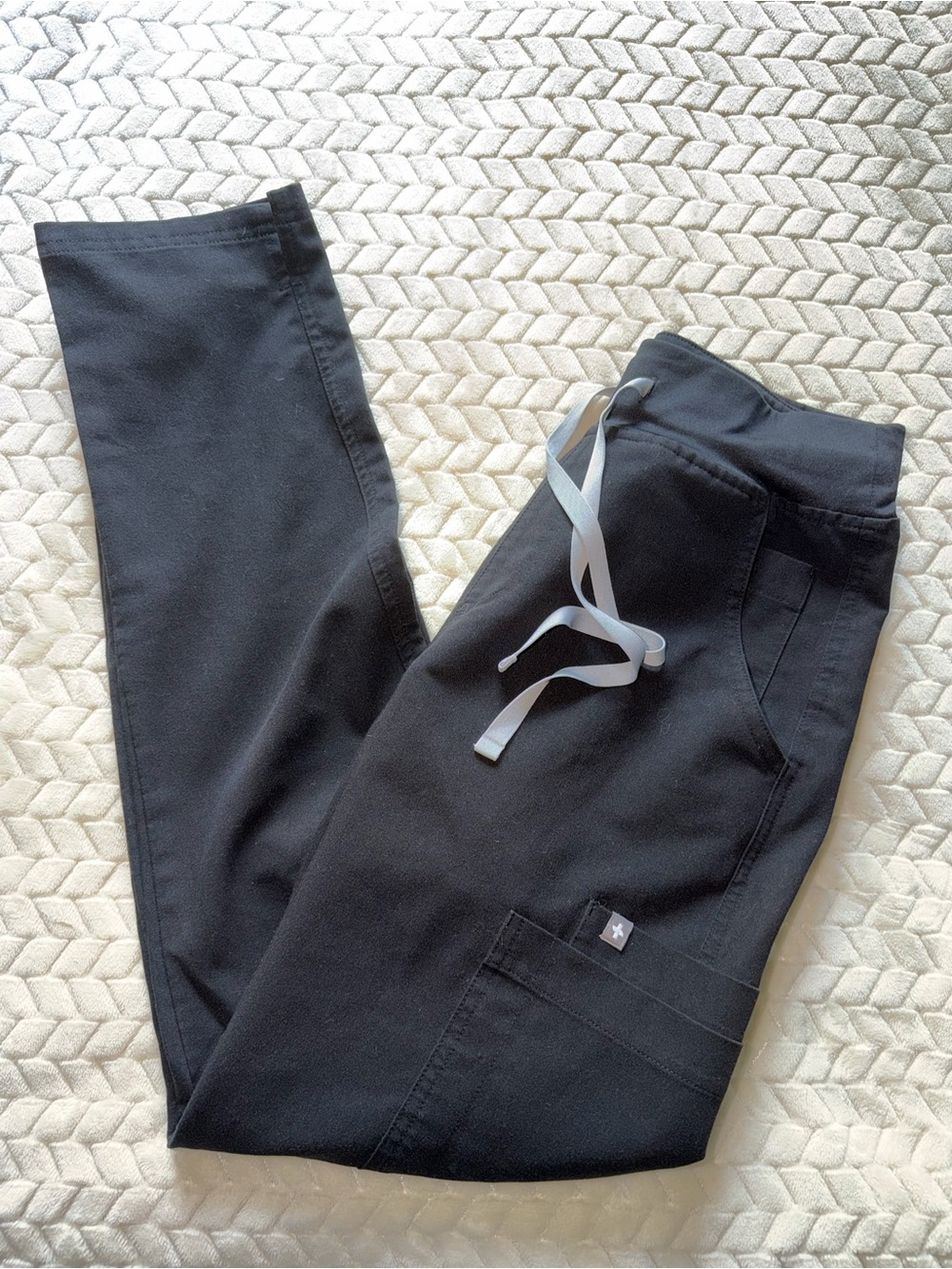 FIGS Technical Collection Scrub Pants Black Size X-Small